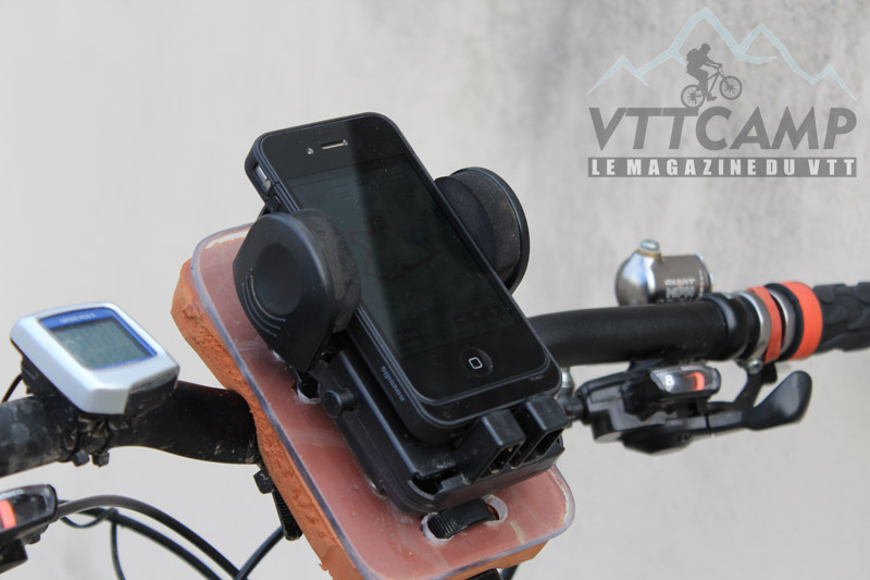 Support smartphone GPS pour VTT - Fabriquer ou réparer